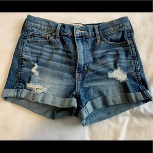 Size 3, Hollister short-short jeans shorts